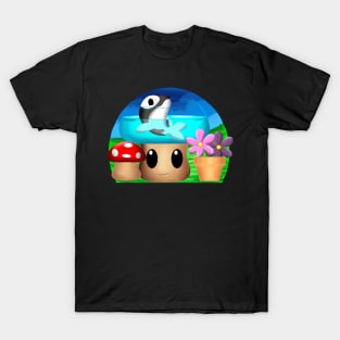 Fish Bowl Mushroom T-Shirt